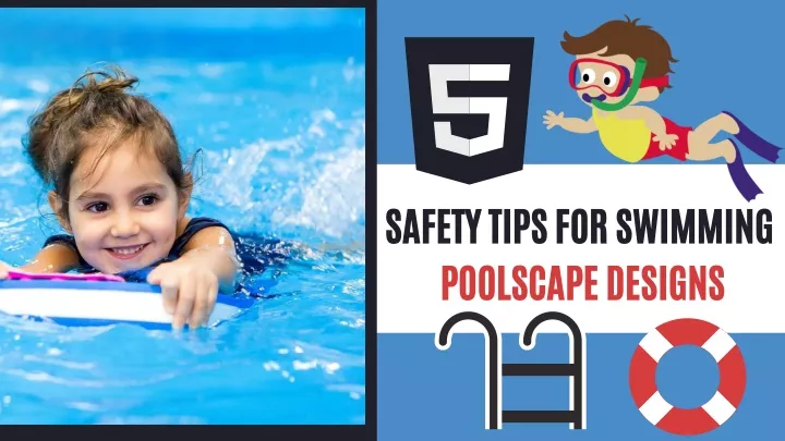 safety tips for swimming poolscape designs