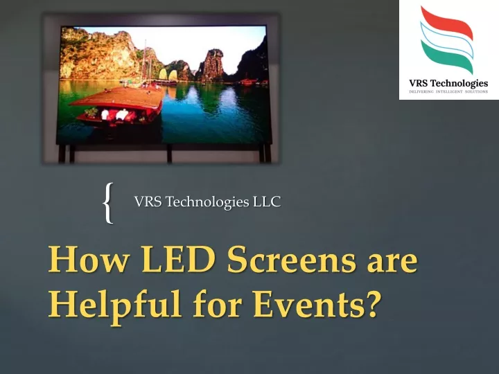 how led screens are helpful for events