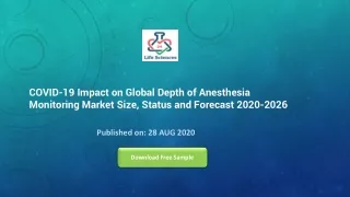 covid 19 impact on global depth of anesthesia