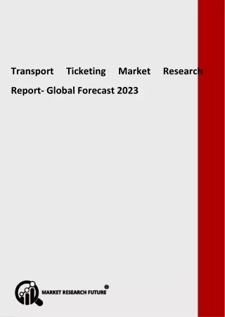 Transport Ticketing Market Share
