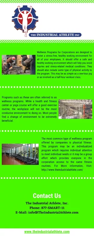 workplace fitness and wellness training