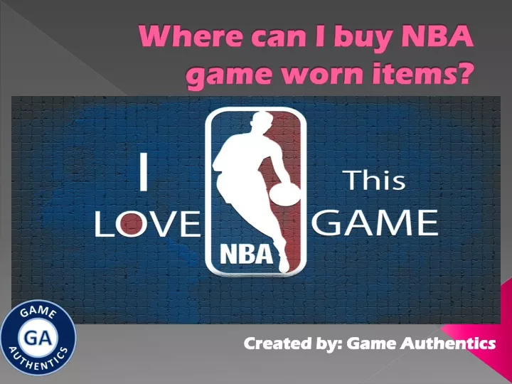 where can i buy nba game worn items