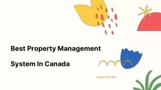 Nanovise Inc. | Best Property Management System
