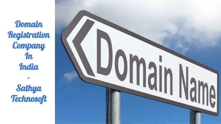 domain registration company in india sathya