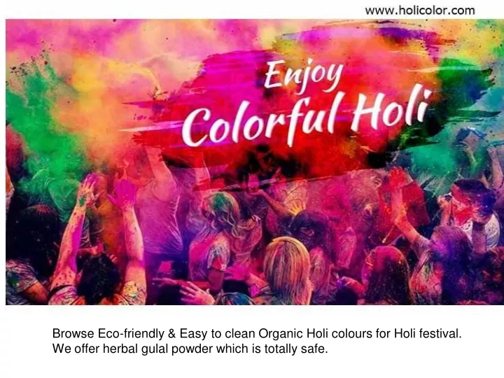 browse eco friendly easy to clean organic holi