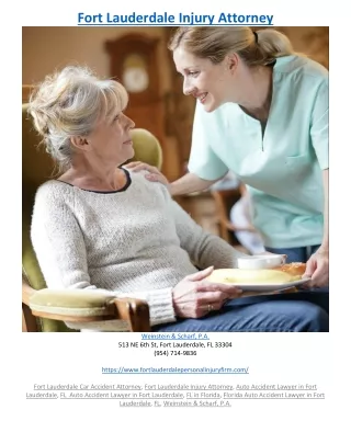 fort lauderdale injury attorney