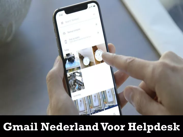 gmail nederland voor helpdesk