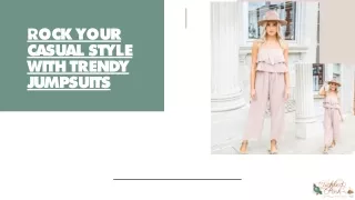 Rock Your Style With Trendy Jumpsuits