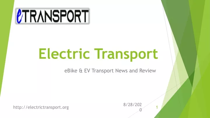 electric transport