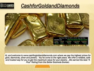 Selling Gold and Diamonds for Financial Benefit