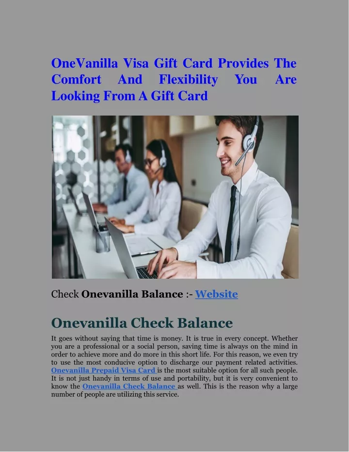 onevanilla visa gift card provides the