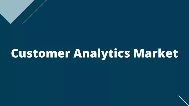 customer analytics market