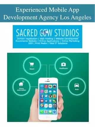 Experienced Mobile App Development Agency Los Angeles