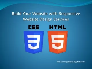Build Your Website with Responsive Website Design Services
