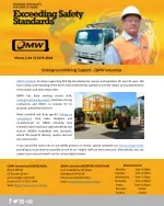 Underground Mining Support - QMW Industries - slide 1