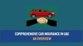 An Overview Comprehensive Car Insurance