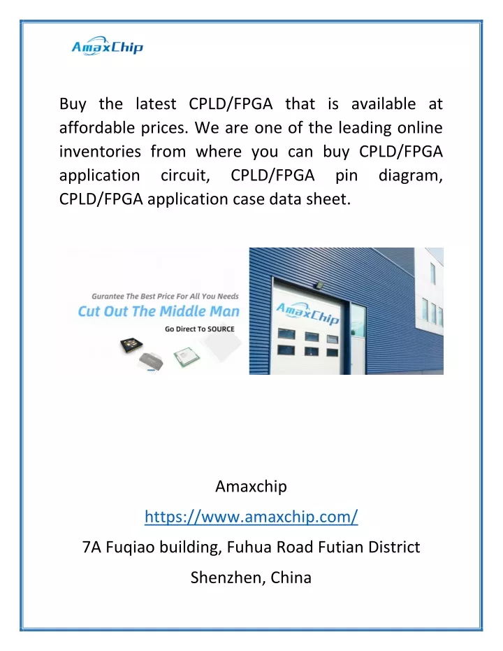 buy the latest cpld fpga that is available