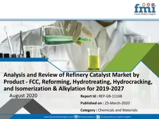 analysis and review of refinery catalyst market
