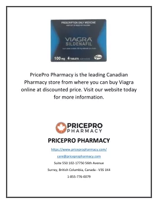 Shop Viagra in Canada