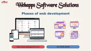 Phases of development In Webapps Software Solutions