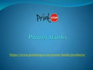 power banks