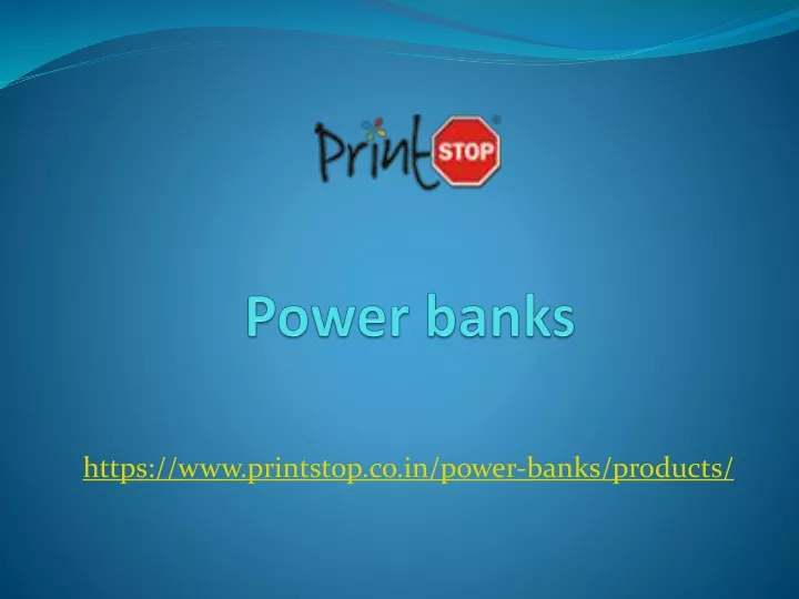 power banks