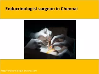 Best pediatric endocrinologist in Chennai