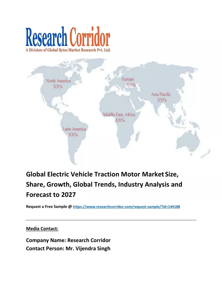 global electric vehicle traction motor market