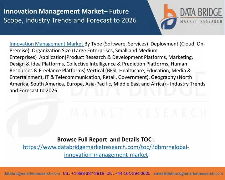 innovation management market future scope