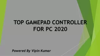 Top Gamepad Controller for PC 2020