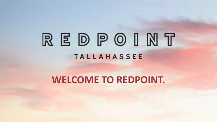 welcome to redpoint