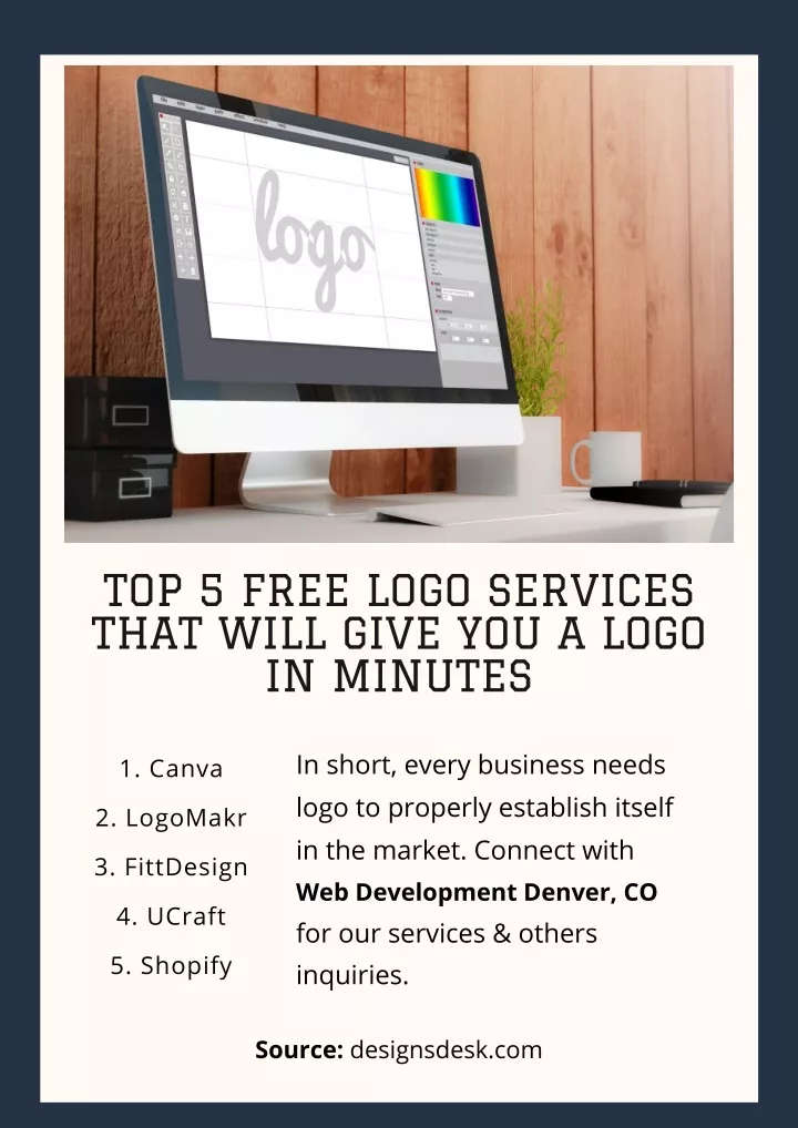 top 5 free logo services that will give