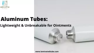 aluminum tubes lightweight unbreakable