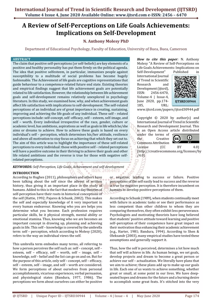 international journal of trend in scientific