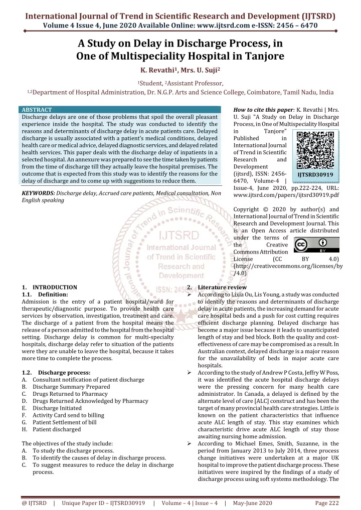 international journal of trend in scientific