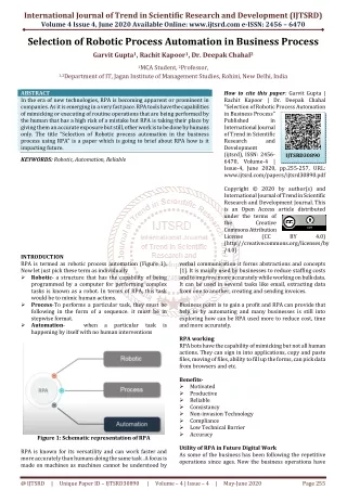 international journal of trend in scientific