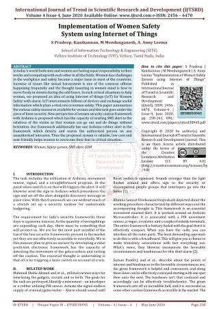 international journal of trend in scientific