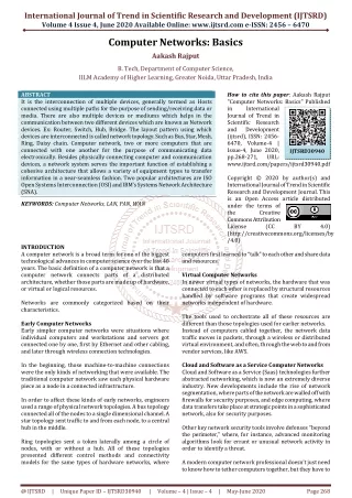 international journal of trend in scientific