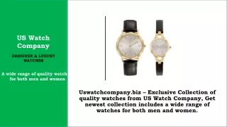 us watch company