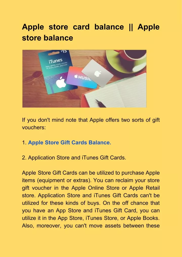 apple store card balance apple store balance
