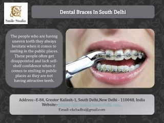 Dental Braces In South Delhi