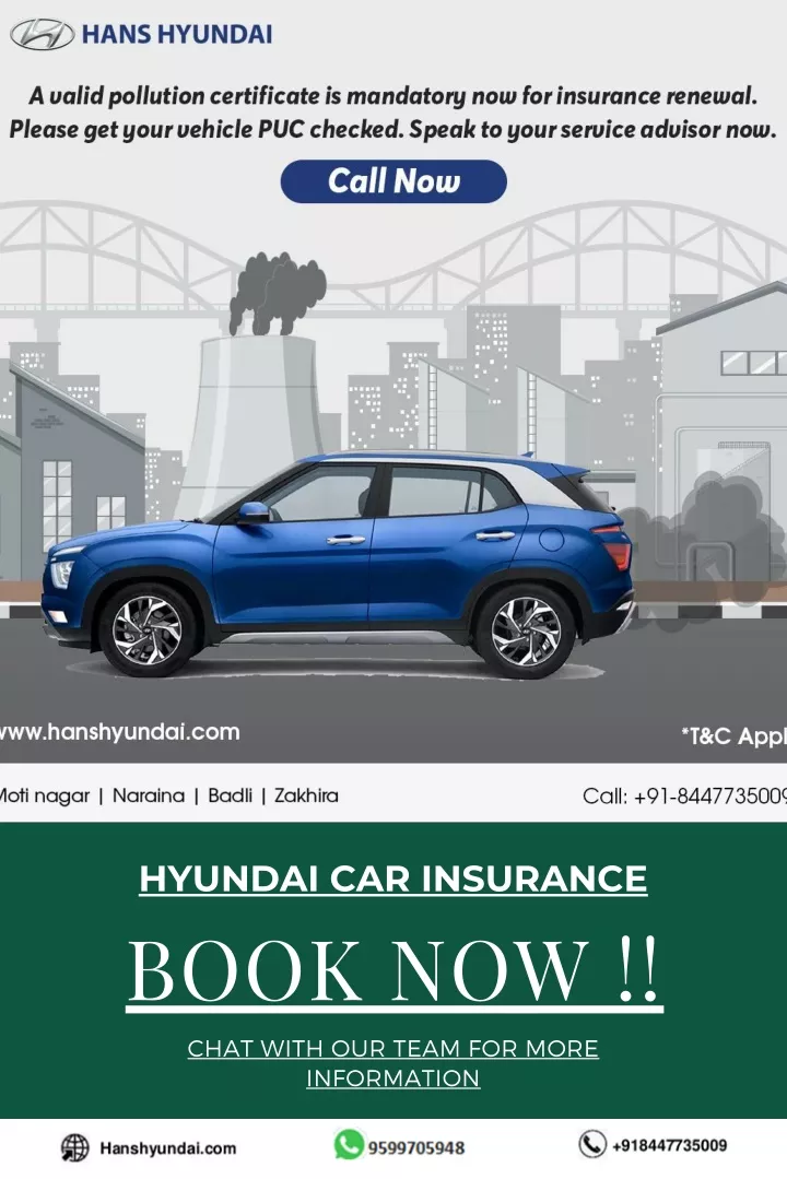 hyundai car insurance book now