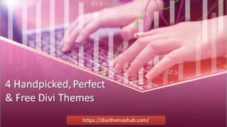 4 Handpicked, Perfect & Free Divi Themes