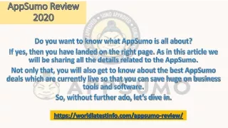 appsumo review 2020