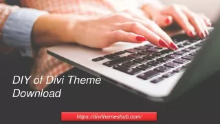 DIY of Divi Theme Download