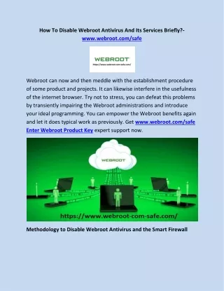 how to disable webroot antivirus and its services