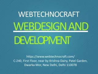 PROVIDING THE FINEST AND CUSTOM WEB DESIGNING SERVICES