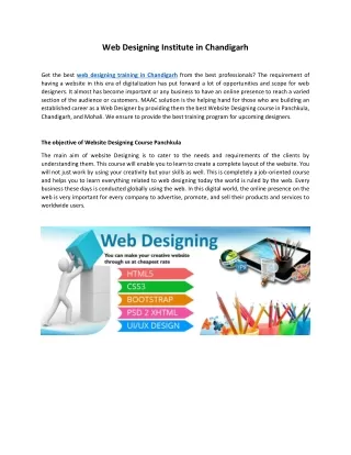 Web Designing Training Institute Chandigarh