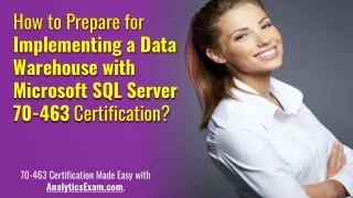 how to prepare for implementing a data warehouse