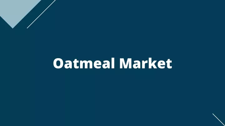 oatmeal market